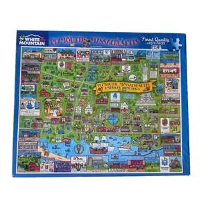 White Mountain Plymouth Massachusetts by Sue Dreamer 1000 Piece Puzzle COMPLETE